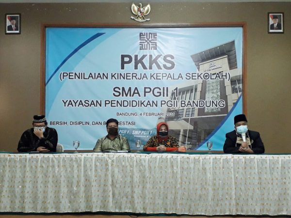 Penilaian Kinerja Kepala Sekolah SMA PGII 1 Bandung